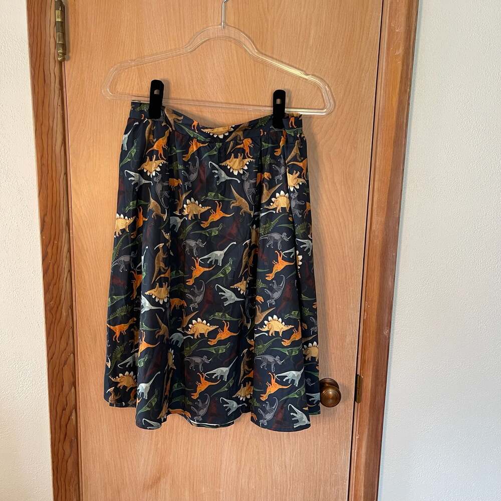 LaVieLente Women's Novelty Pattern Knee Length Midi ...